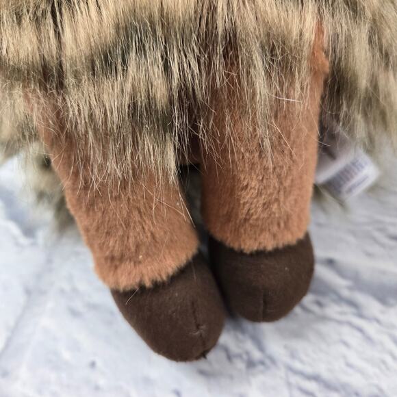 Aurora Fancifur Brown Tan Deer Antlers Long Two Tone Luxurious Faux Fur 2020 - Picture 7 of 12